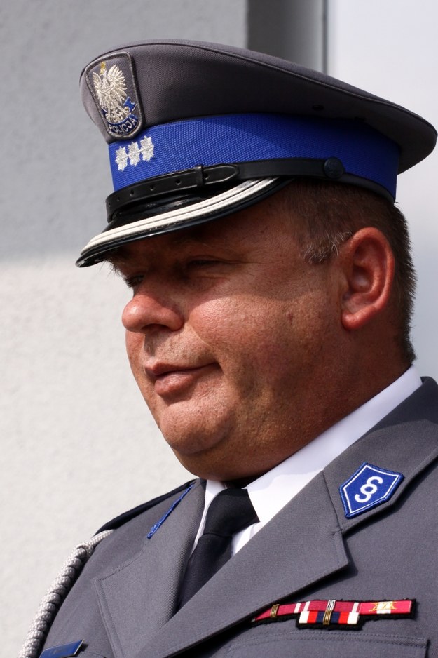 Komendant Wojewódzki Policji w Gorzowie Wlkp. inspektor Leszek Marzec /Lech Muszyński /PAP