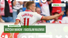 Komentarz Bożydara Iwanowa i Radosława Majewskiego podczas meczu Polska - Islandia dla Interii Sport. Wideo