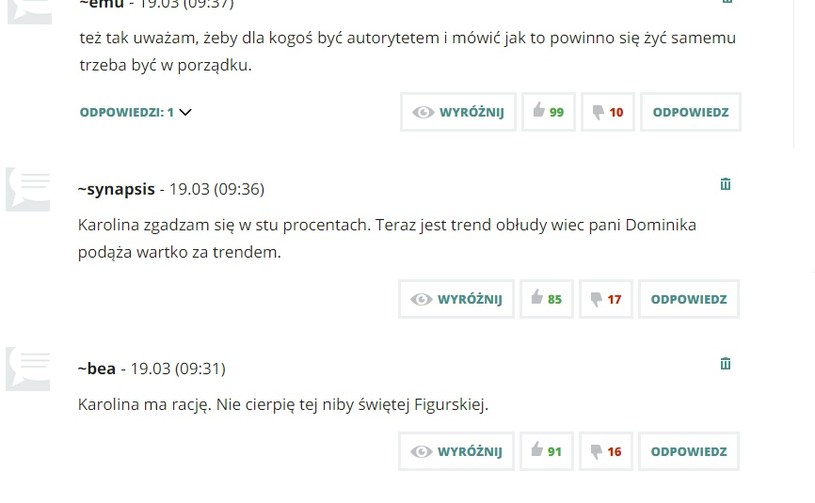 Komentarze pod poprzednim artykułem /- /pomponik.pl