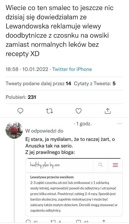 Komentarze użytkowników na twitterze /Twitter