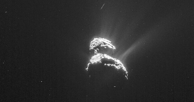 Kometa 67P/Czuriumow-Gierasimienko. Fot. ESA /materiały prasowe