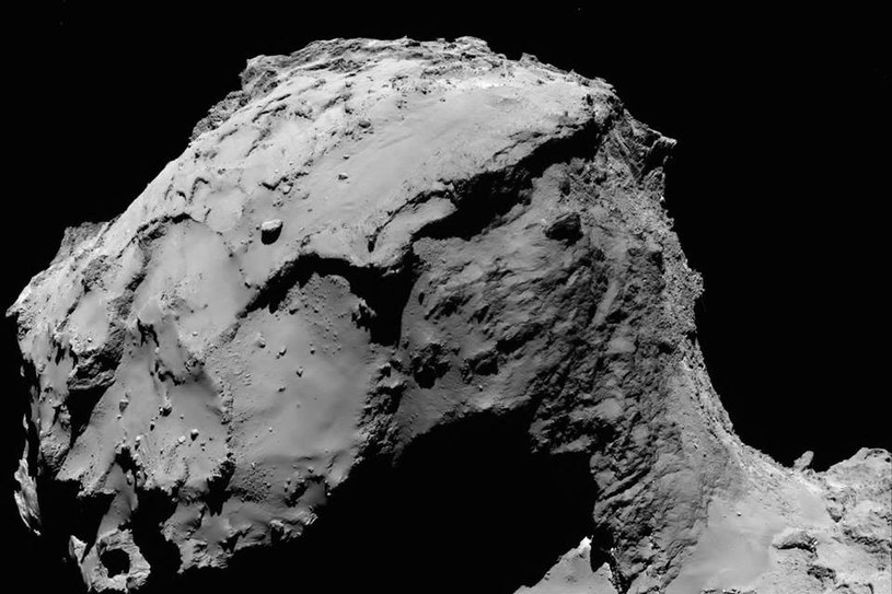 Kometa 67P/Czuriumow-Gierasimienko Fot. ESA /materiały prasowe