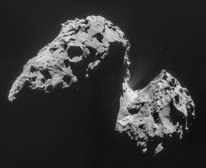 Kometa 67P/Czuriumow-Gierasimienko. /materiały prasowe