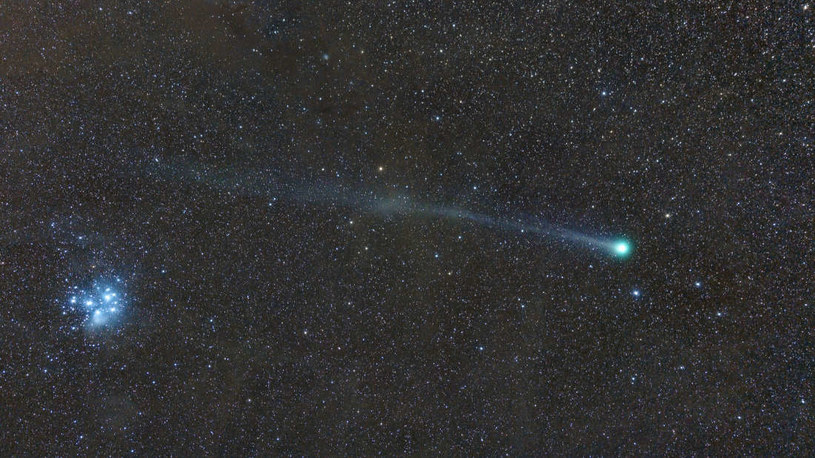 Kometa C/2020 F8 (SWAN) jest widoczna gołym okiem /materiały prasowe
