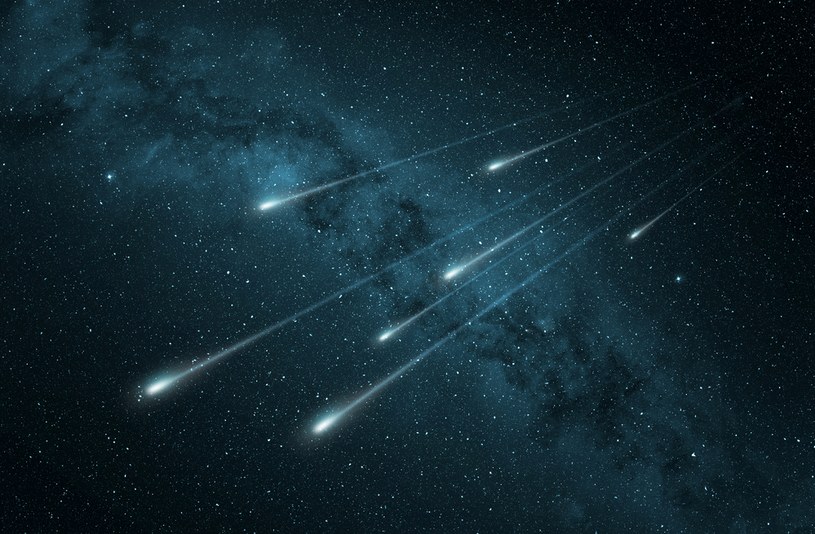 Kometa Halley'a to źródło Orionidów. Czym zaskoczą nas spadające gwiazdy? //123RF/PICSEL /123RF/PICSEL