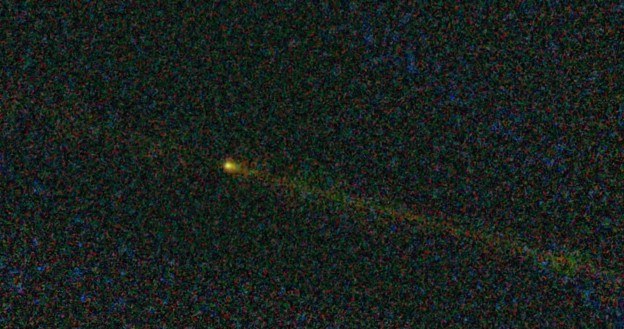 Kometa Hartley 2 odkryta w 1986 roku przez Malcolma Hartleya.  Fot. NASA /materiały prasowe