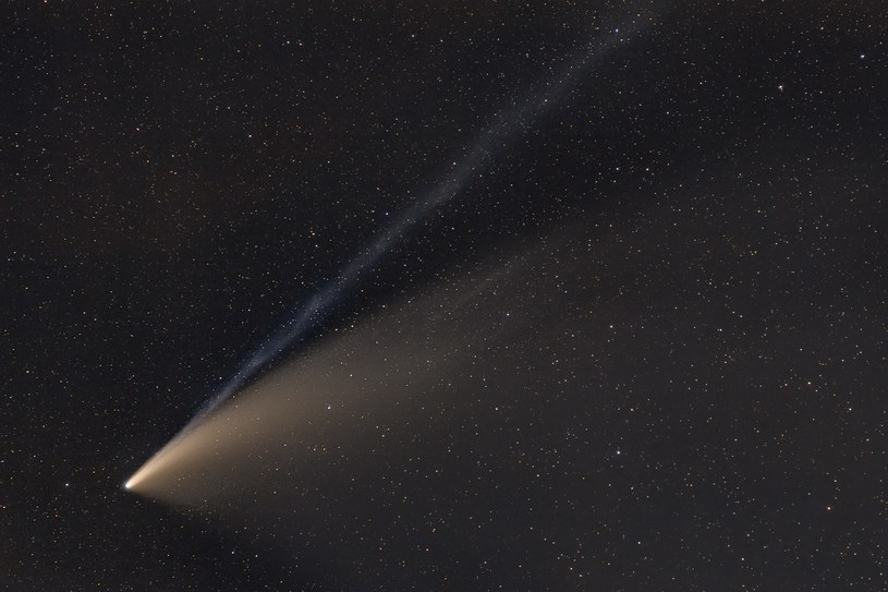 Kometa jaśniejsza niż gwiazdy /James Bonser    /Pixabay.com