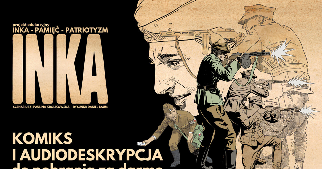 Komiks o Ince jest dostępny także w wersji dla niewidomych /materiały prasowe