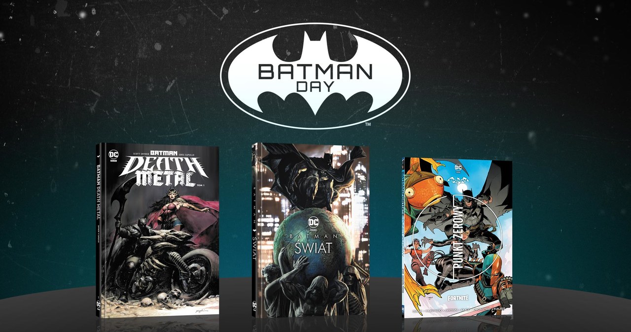 Komiksy na dzień Batmana /materiały prasowe