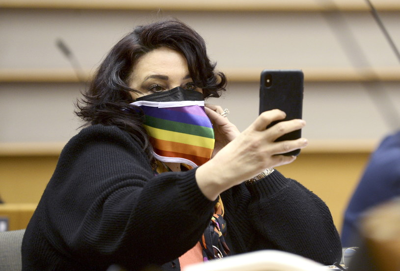 Komisarz ds. równości Helena Dalli w Parlamencie Europejskim /JOHANNA GERON /PAP/EPA
