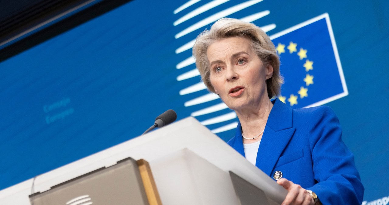 Komisja Europejska proponuje nowy pakiet Clean Industrial Deal, czyli Czysty Przemysłowy Ład. Na zdj. szefowa KE Ursula von der Leyen /Diego Ravier/Hans Lucas /AFP