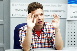 Komitet śledczy: Raman Pratasiewicz i jego partnerka współpracują, przyznają się do winy 