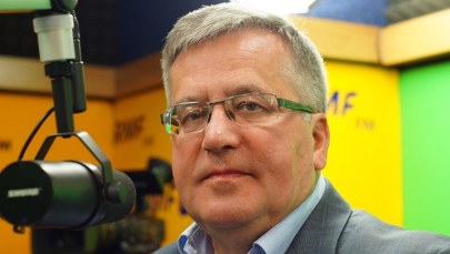 Komorowski: Gdy w PiS skończy się dzielenie miejsc przy żłobie, zaczną się swary o ideologię
