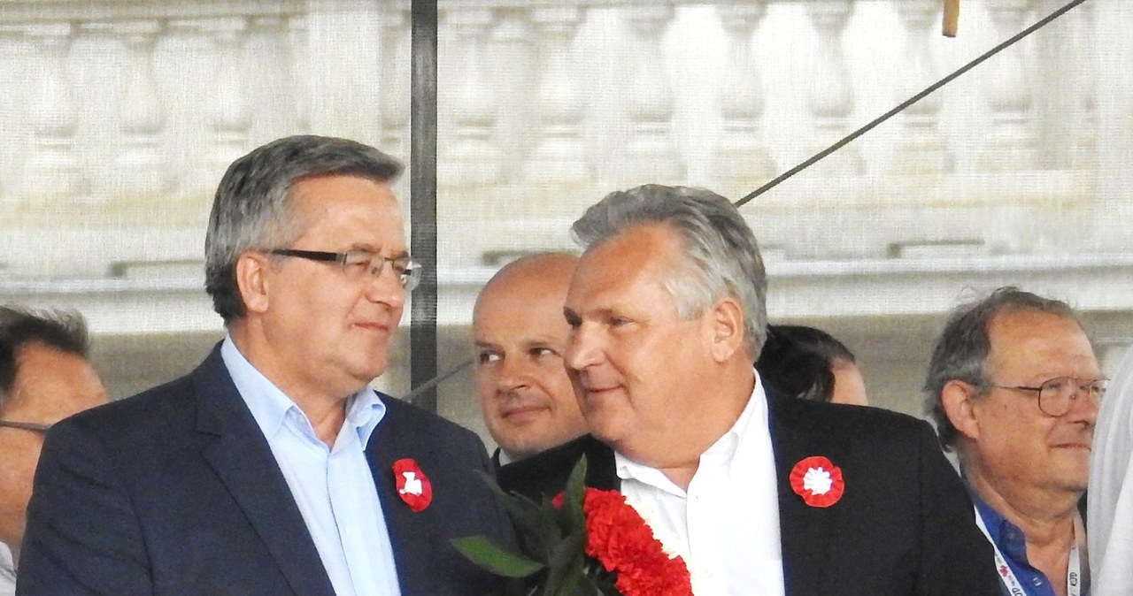 Komorowski i Kwaśniewski /Wojtek Laski /East News