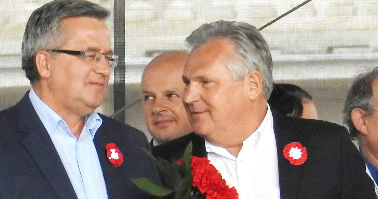 Komorowski i Kwaśniewski /Wojtek Laski /East News