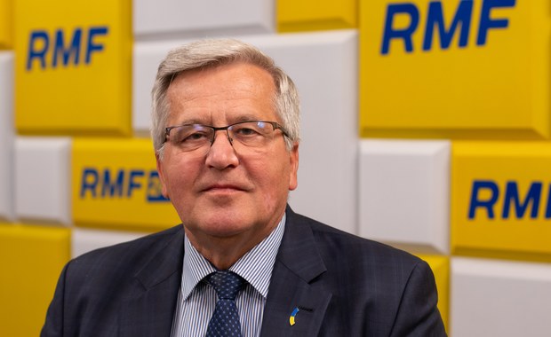 Komorowski o Patriotach: Trudno przyjmować pomoc niemiecką i pluć na Niemcy