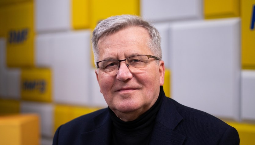 Komorowski o Polsce w NATO: Jak przyjdzie bieda, możemy się oprzeć o innych