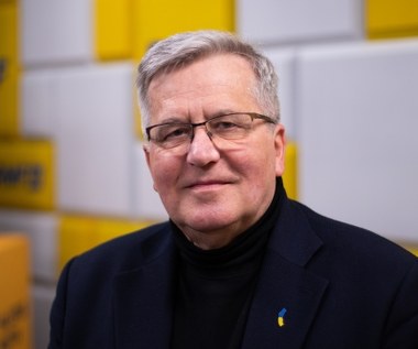 Komorowski o spotkaniu Duda - Trump: Polska powinna próbować grać na dwóch fortepianach