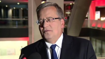 Komorowski po wyborze Tuska: Niebywały dzień, zwycięstwo polskiej szarży