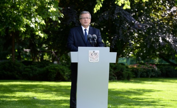 Komorowski: Prezydent nie inicjuje zmiany rządu