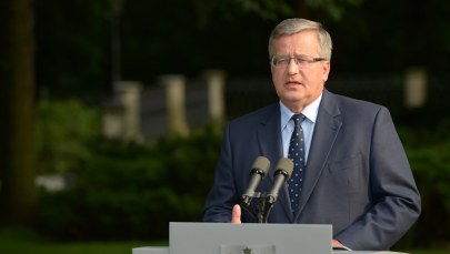 ​Komorowski: Próba destabilizacji Ukrainy to problem globalny 