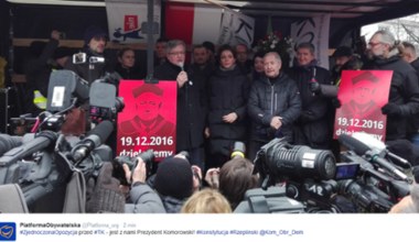 Komorowski przed TK: Poczucie słabości mija