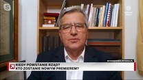 Komorowski w "Prezydenci i premierzy": Rząd Morawieckiego jest rządem na niby 