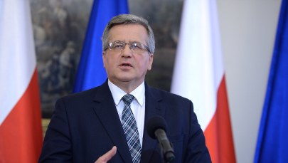 Komorowski  ws. Sikorskiego: Są straty, na szczęście nie w polityce zagranicznej 