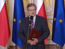 Komorowski: Zamierzam złożyć mandat