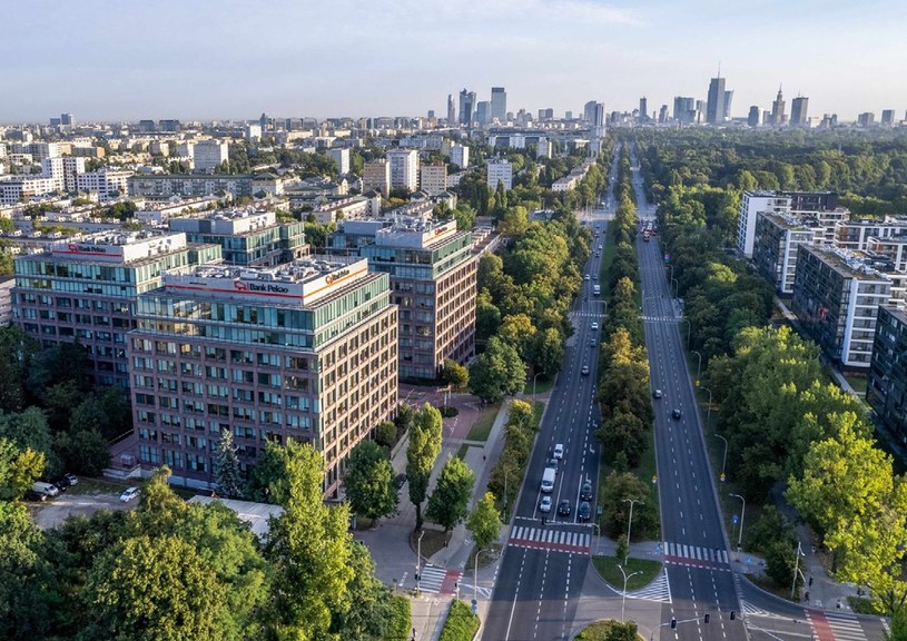 Kompleks biurowców Lipowy Office Park w Warszawie zostanie częściowo zamieniony w akademiki /Materiały prasowe - Futureal Group /materiały prasowe