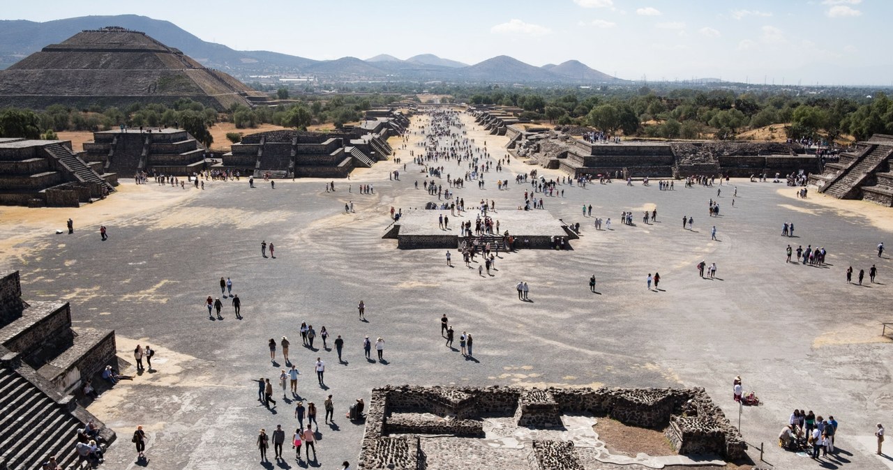 Kompleks piramid Teotihuacan w Meksyku /Jessica Brandi Lifland/Polaris Images/East News /East News