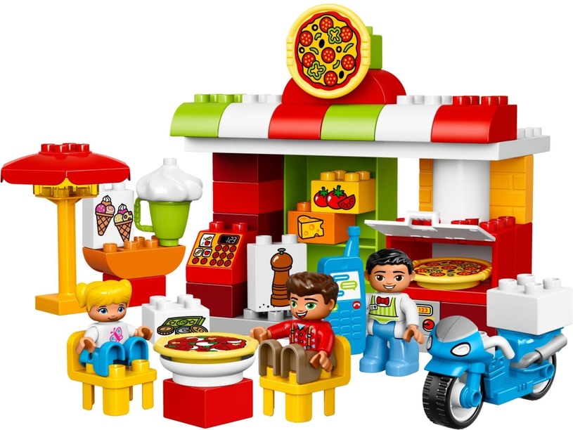 Kompletny model Pizzerii LEGO DUPLO /materiały prasowe