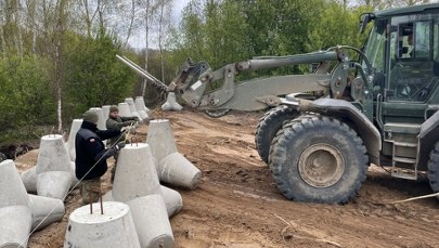 "Komunikat, którym odstraszamy wroga". Zapora na granicy z Rosją