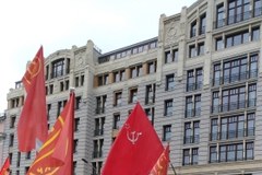 Komuniści uczcili setną rocznicę rewolucji październikowej