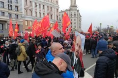 Komuniści uczcili setną rocznicę rewolucji październikowej
