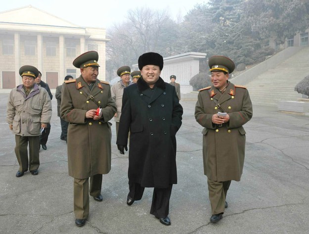 Komunistyczna Korea Północna od 60 lat rządzona jest twardą ręką przez dynastię Kimów /KCNA SOUTH KOREA /PAP/EPA