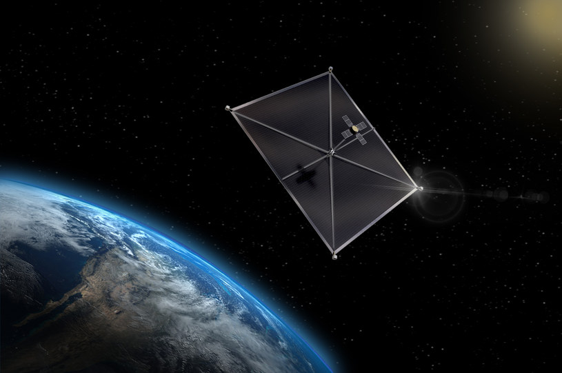 Koncepcja satelity przesyłającego energię z orbity na Ziemię według Laboratoriów Badawczych Amerykańskich Sił Powietrznych /Air Force Research Laboratory  /materiały prasowe