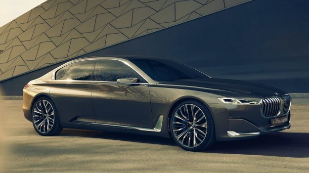 Koncepcyjne BMW Vision Future Luxury, zapowiadające nową serię 7. /BMW