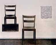 Konceptualizm, Joseph Kosuth, Jedno i trzy krzesła, 1965 /Encyklopedia Internautica