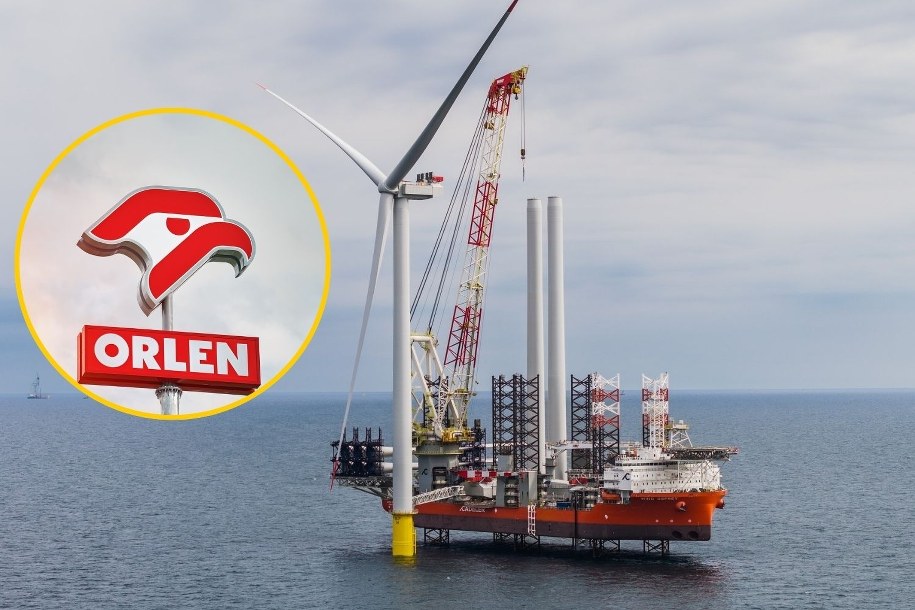 Koncern przypomniał, że uruchomienie morskiej farmy wiatrowej Baltic Power planowane jest na 2026 r. /ORLEN + shutterstock /Materiały prasowe