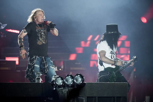 Koncert Guns n'Roses w Kopenhadze w czerwcu tego roku /	SCANPIX DENMARK /PAP/EPA