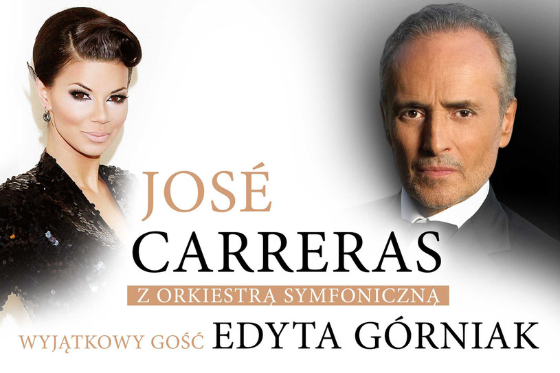Koncert José Carrerasa z gościnnym udziałem Edyty Górniak /.