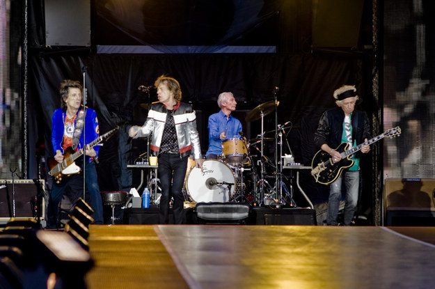Koncert Rolling Stonesów w Londynie /Bogdan Frymorgen /RMF FM