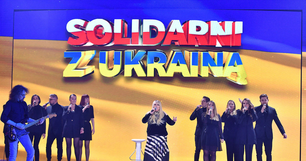 Koncert "Solidarni z Ukrainą" miał być wyrazem wsparcia dla pogrążonej w wojnie Ukrainy /Mateusz Jagielski/East News /East News