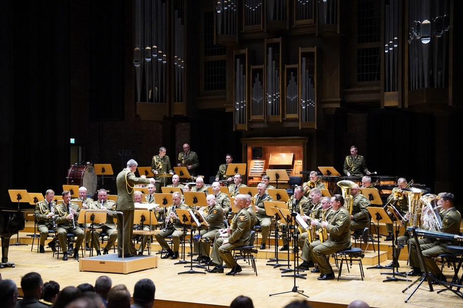 Koncert „United for Peace”, podczas którego zbierano pieniądze na pomoc ukraińskim rannym żołnierzom /Samodzielnym Publicznym Szpitalu Klinicznym Nr 4 w Lublinie /