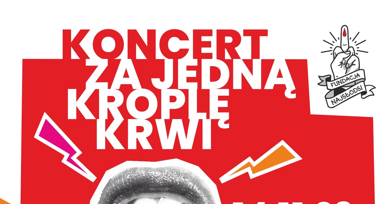 Koncert za jedną kroplę krwi odbędzie się 14 listopada w Światowy Dzień Cukrzycy /materiały prasowe