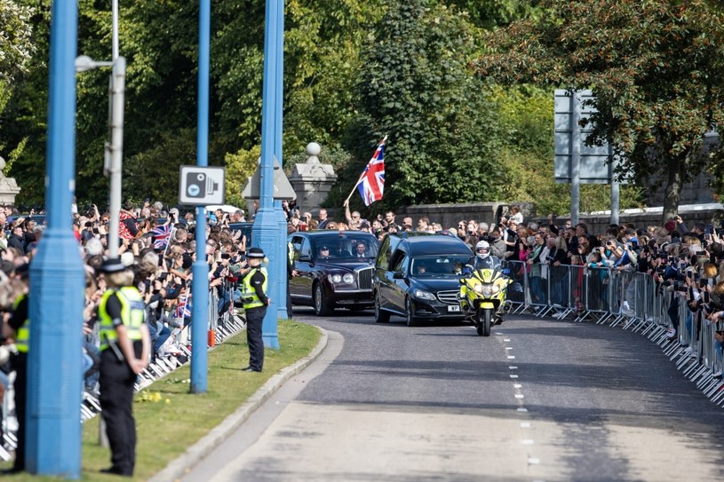 Kondukt pogrzebowy królowej Elżbiety II /Getty Images