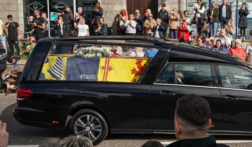 Kondukt pogrzebowy królowej Elżbiety II /Getty Images