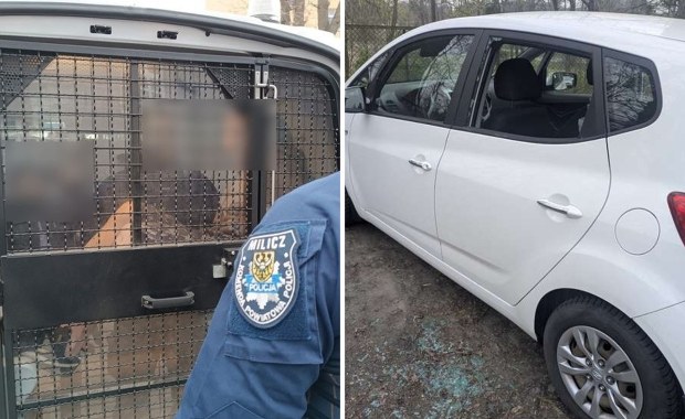 Konduktor wyprosił go z pociągu. Wyładował swoją złość na samochodach