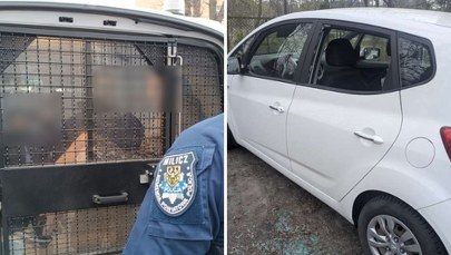 Konduktor wyprosił go z pociągu. Wyładował swoją złość na samochodach